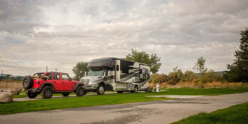 Camper submitted image from Idaho Falls Luxury RV Park