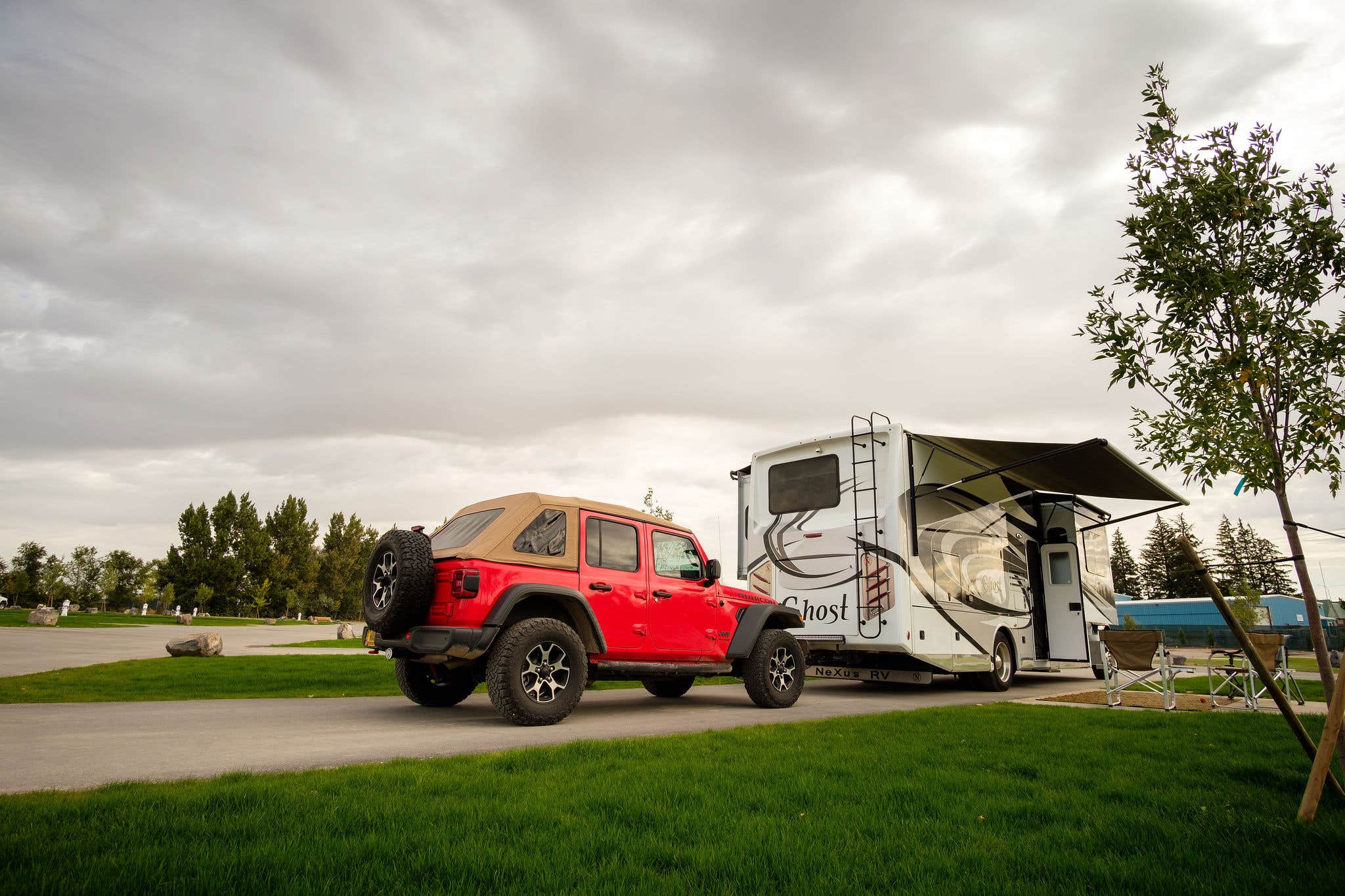 Camper-submitted photo at Idaho Falls Luxury RV Park near Firth, ID