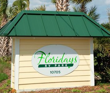 Saraj B.'s photo of camping with pets at Floridays RV Park near Jensen Beach, FL