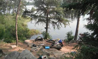 Camping near South Kawishiwi River Recreation Area: BWCA Lake One , Superior National Forest, Minnesota