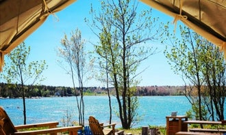 Camping near Camden Hills RV Resort: Tentrr Signature Site - Tideside Tentrr, Spruce Head, Maine