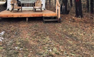 The Dyrt's photo at Tentrr Signature Site - Christmas tree farm hideaway pond Delight! And Winter Escape!! near Apulia Station, NY