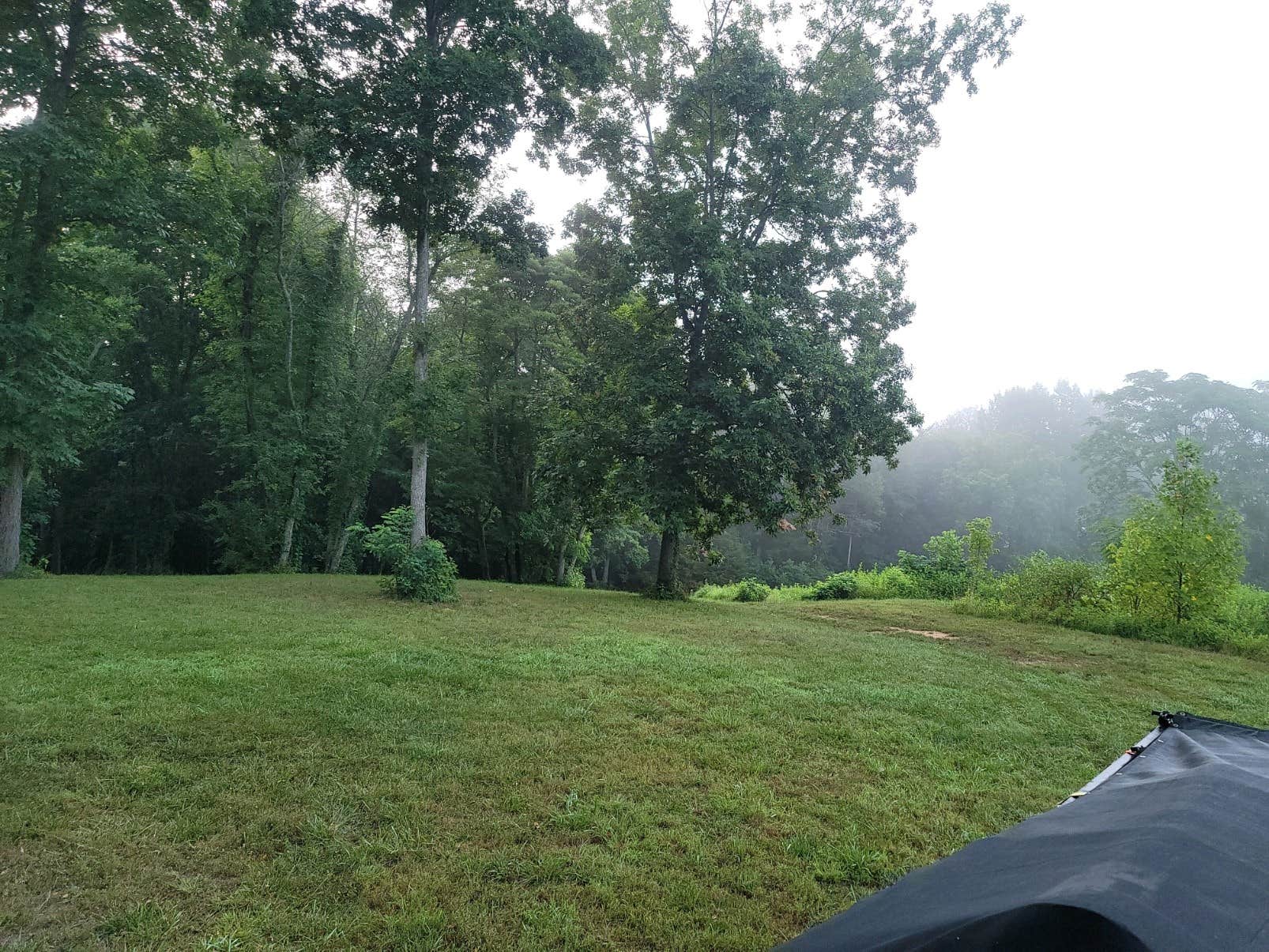 Scott P.'s photo of tent camping at Misfit Farmz Campground near Rutledge, TN
