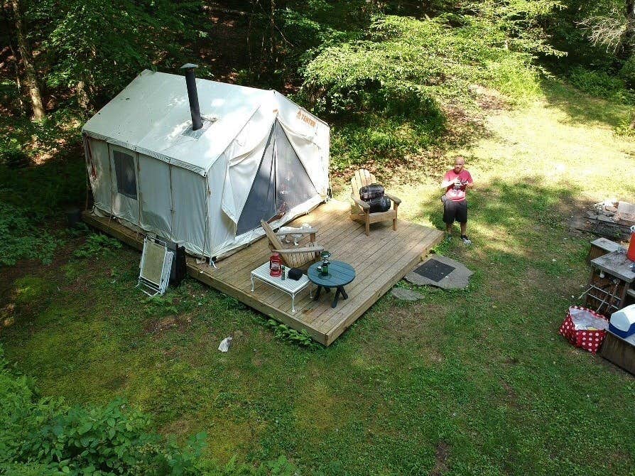The Dyrt's photo at Tentrr Signature Site - Sands Creek Camp near Thompson, PA