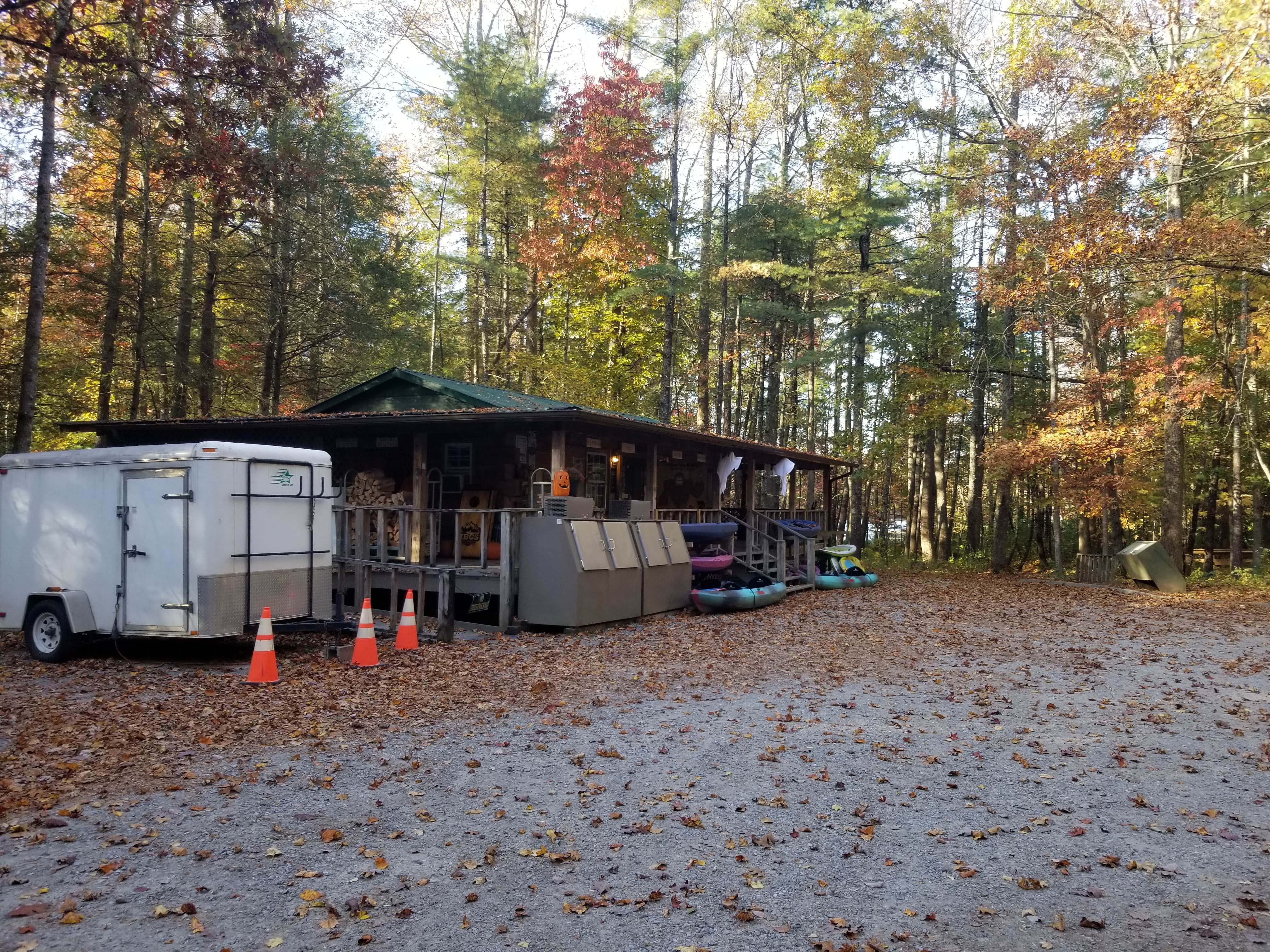 Katrin M.'s photo of glamping accommodations at Indian Boundary near Etowah, TN