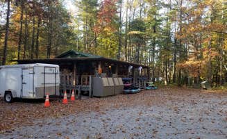 Katrin M.'s photo of glamping accommodations at Indian Boundary near Harriman, TN
