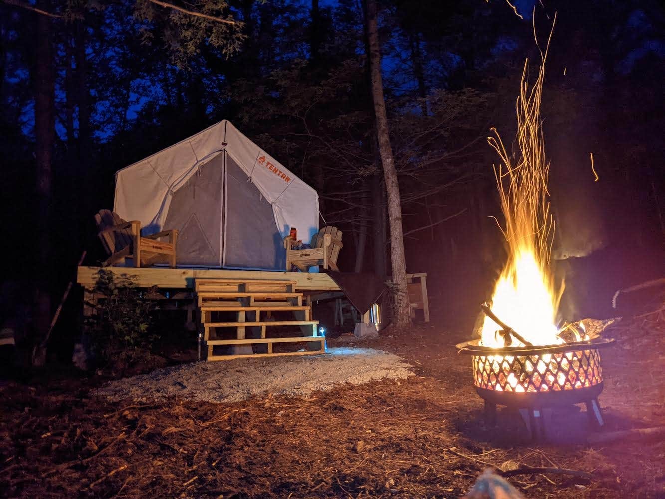 The Dyrt's photo at Tentrr Signature Site - Stargazer @butterhillhideaway near Chatham, NH