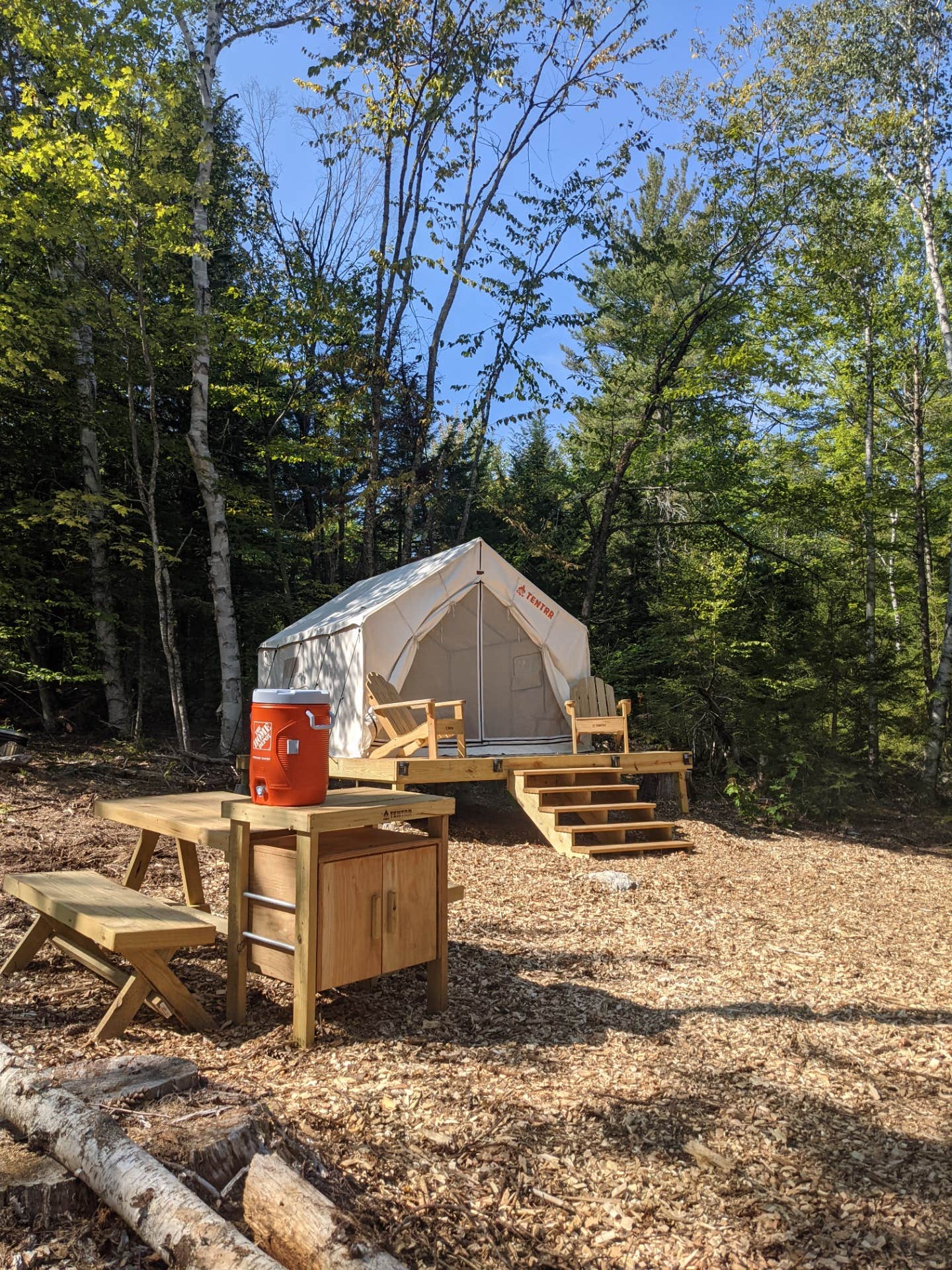 The Dyrt's photo at Tentrr Signature Site - Sunnyside @butterhillhdeaway near Chatham, NH