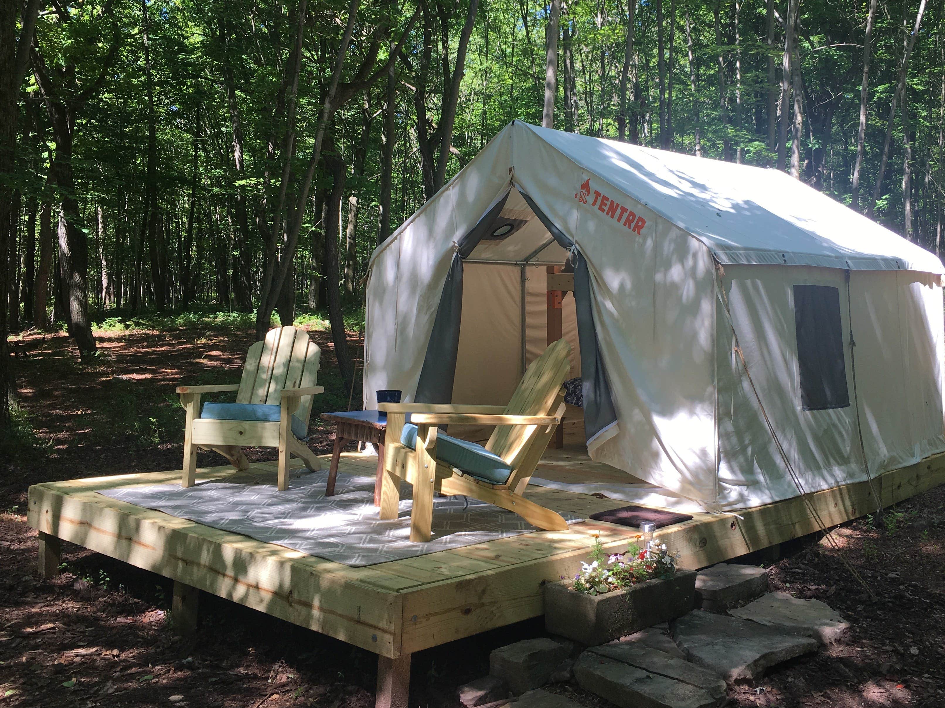 The Dyrt's photo at Tentrr Signature Site - Whippoorwill Woods near Tamaqua, PA