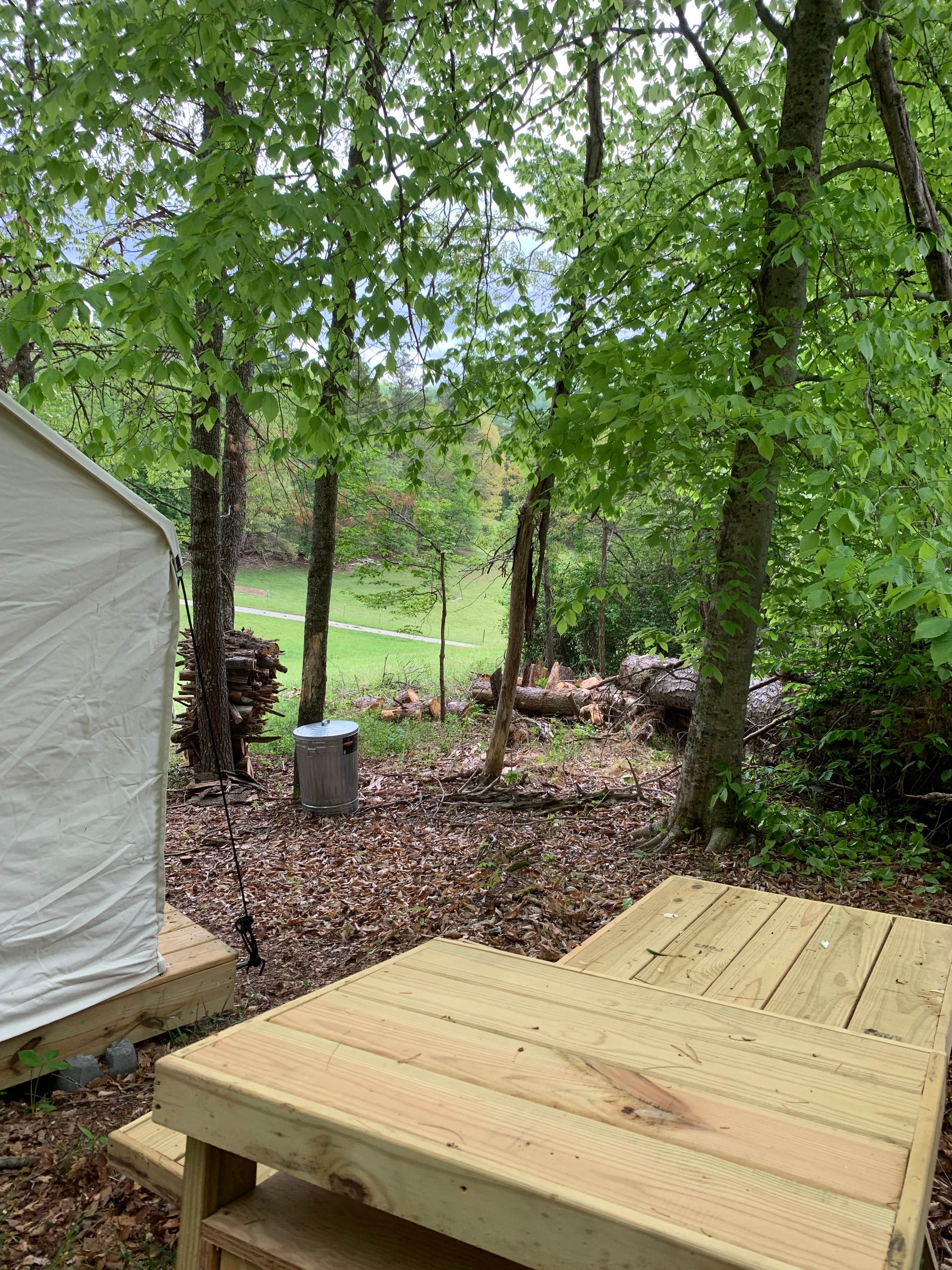 The Dyrt's photo at Tentrr Signature Site - The Fox Den near Burnsville, NC