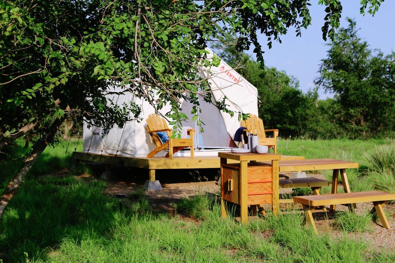 The Dyrt's photo at Tentrr Signature Site - Monarch ***PLEASE SEE NOTE BELOW ABOUT POTTER COUNTY BURN BAN*** near Lake Meredith National Recreation Area