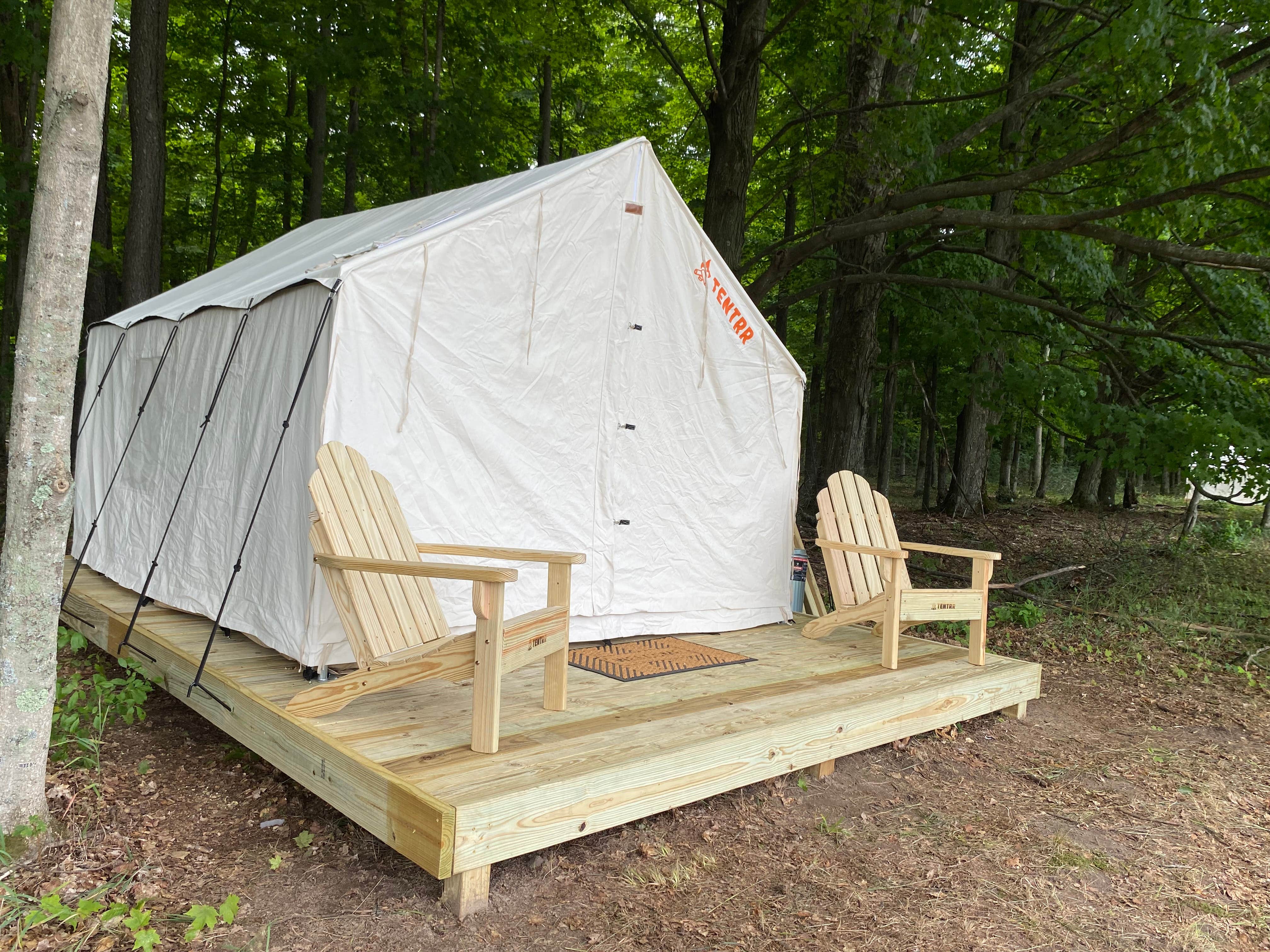 The Dyrt's photo at Tentrr Signature Site - Sleeping Bear Dunes - Sleepy Bear Den near Frankfort, MI