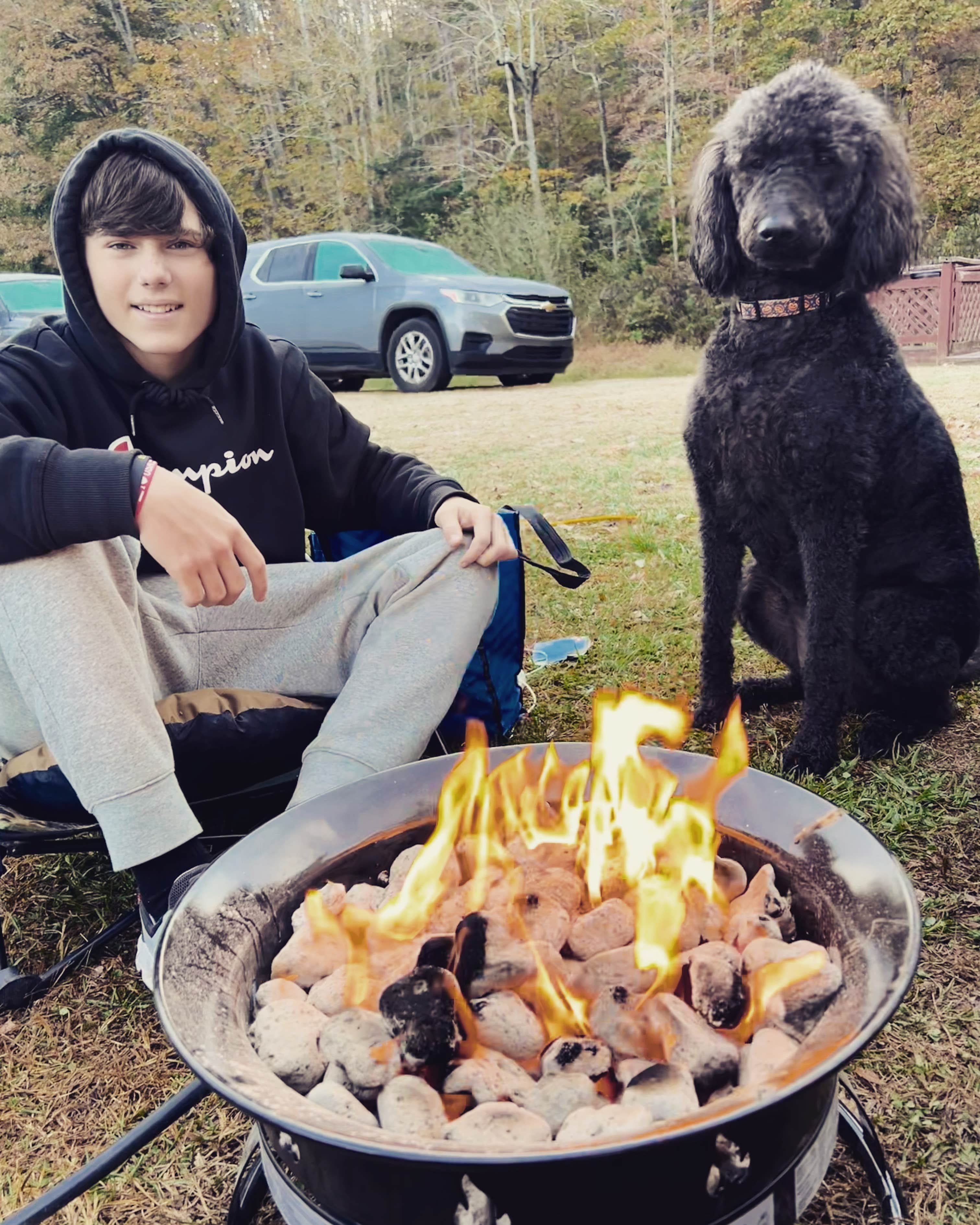 Steven M.'s photo of camping with pets at Skeenah Campground near Chattahoochee-Oconee National Forest