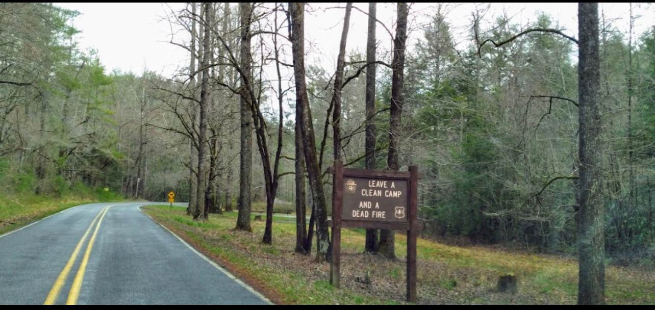 Camper-submitted photo at Fires Creek Hunters Camp/Huskins Branch near Murphy, NC