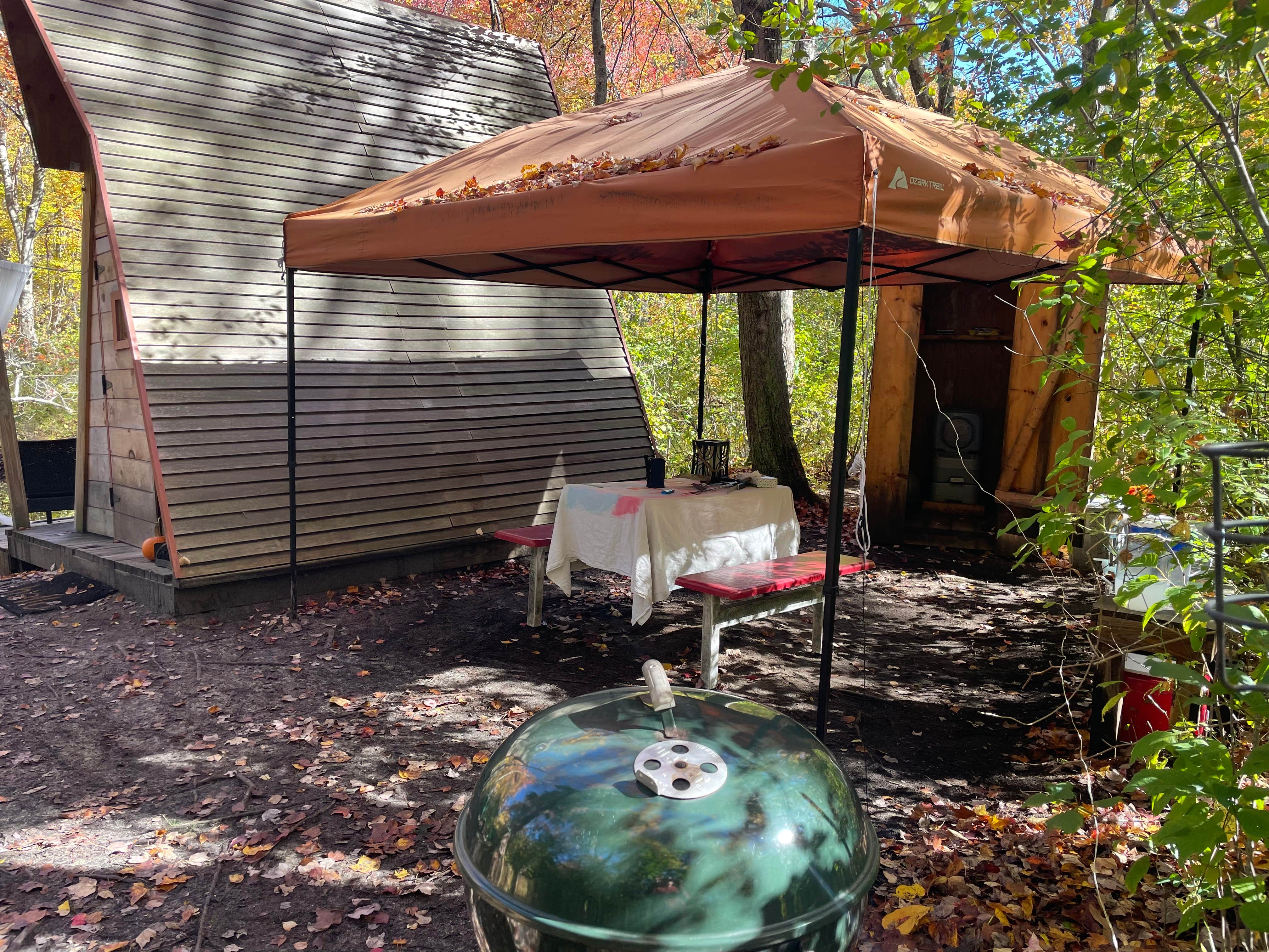 Camper-submitted photo at Rustic A-frame by the Water near Medway, MA