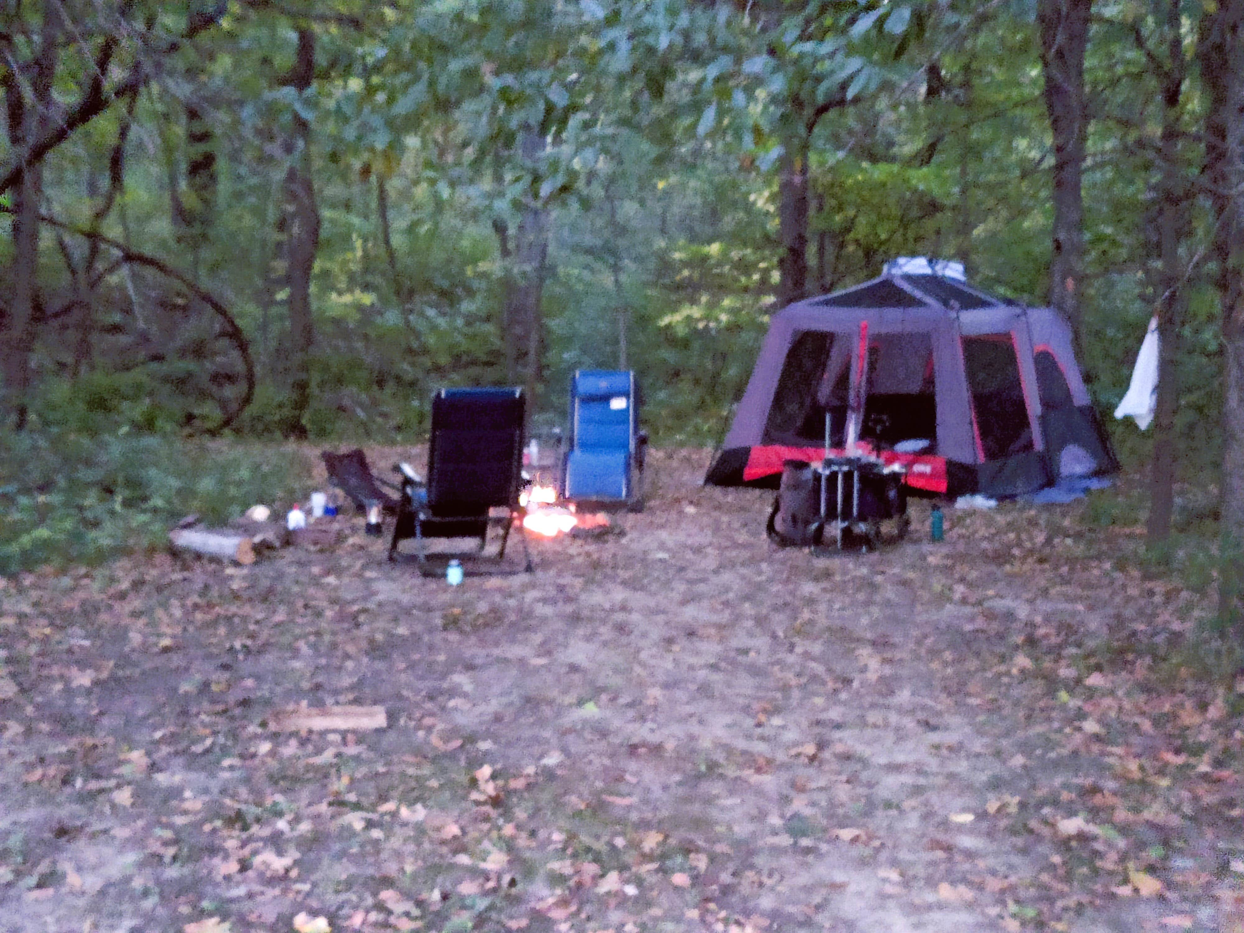 Loni L.'s photo at Tent Sites at Milo Farm near Independence, MO