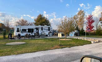 Jennifer K.'s photo of rv camping at Primitive Campground — Jim Edgar Panther Creek State Fish and Wildlife Area near Timewell, IL