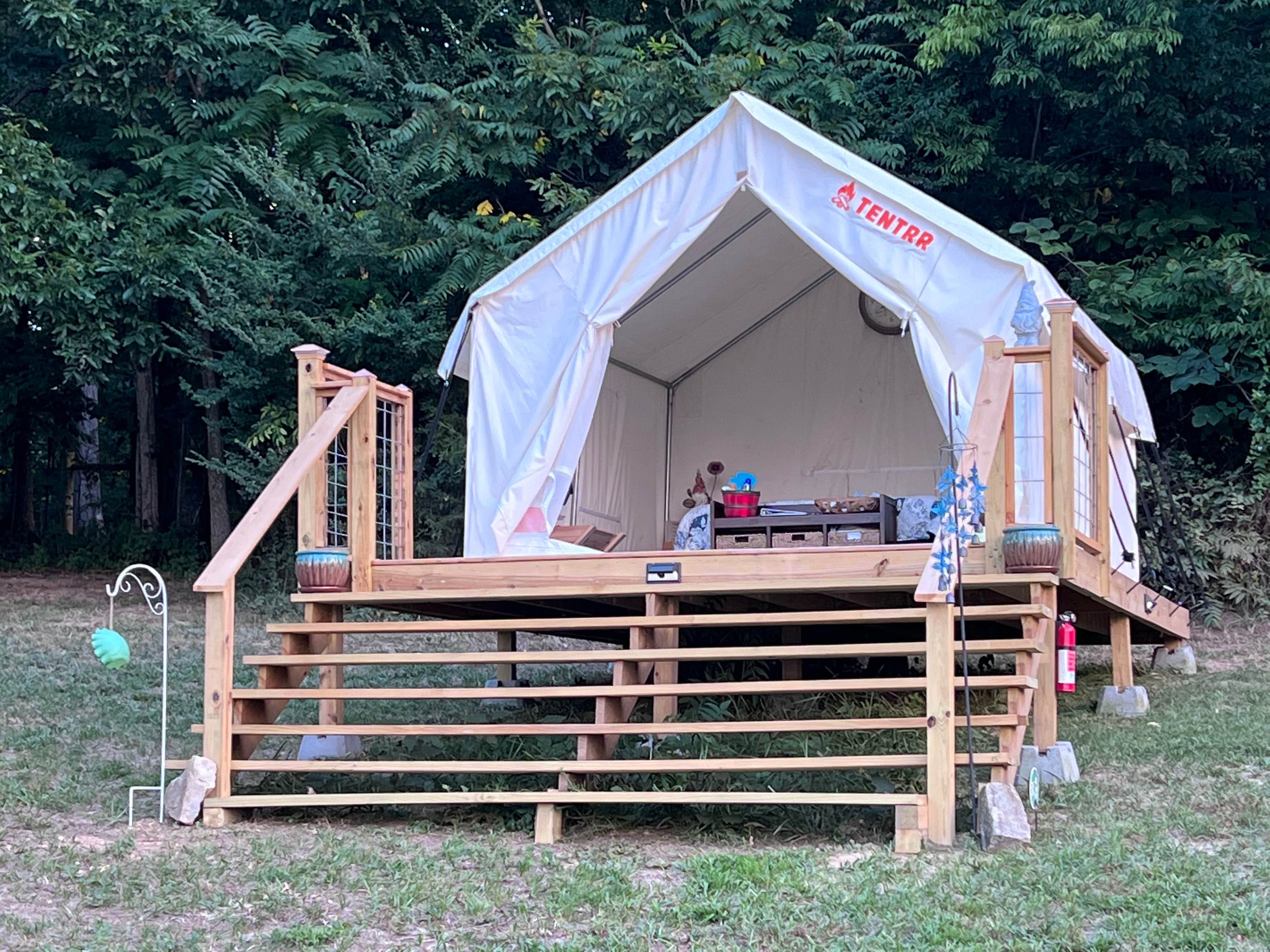 The Dyrt's photo at Tentrr Signature Site - Gnome Hollow at Dixon Hill Farms, LLC near Greeneville, TN