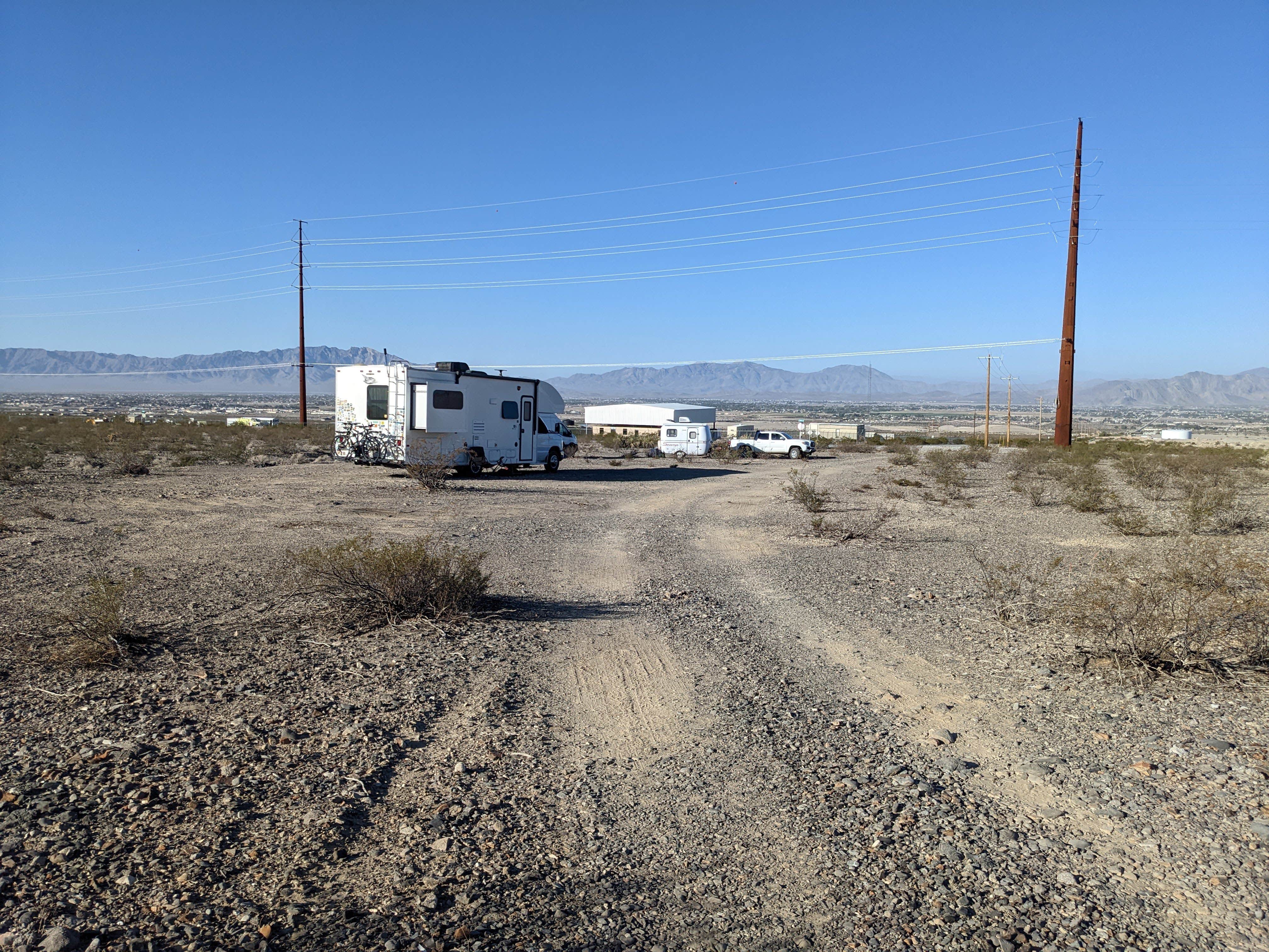 Camper-submitted photo at Mesquite Rd BLM Dispersed near Pahrump, NV