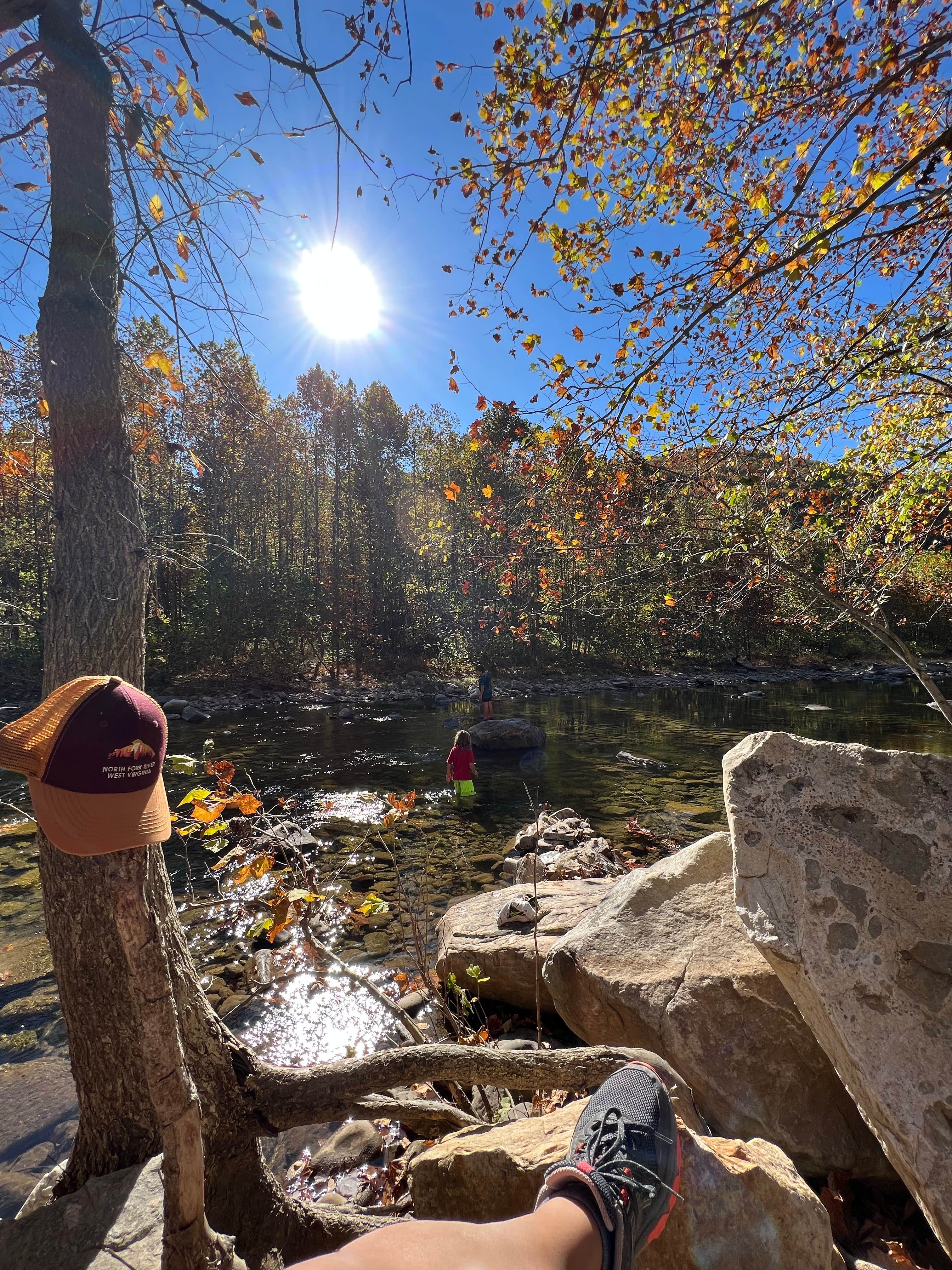Camper-submitted photo at Smoke Hole Caverns and Log Cabin/RV Resort near Accident, MD