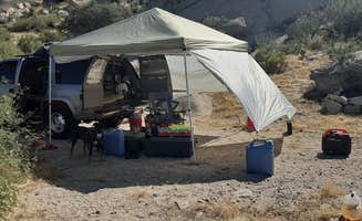 Silas T.'s photo of tent camping at Happy Camp Trail near Pima, AZ