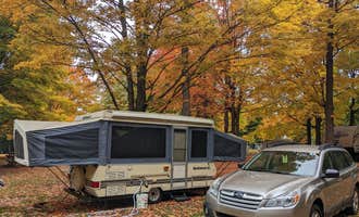 Camping near Barry's Resort & Mobile Home Park: Tyler Creek, Freeport, Michigan