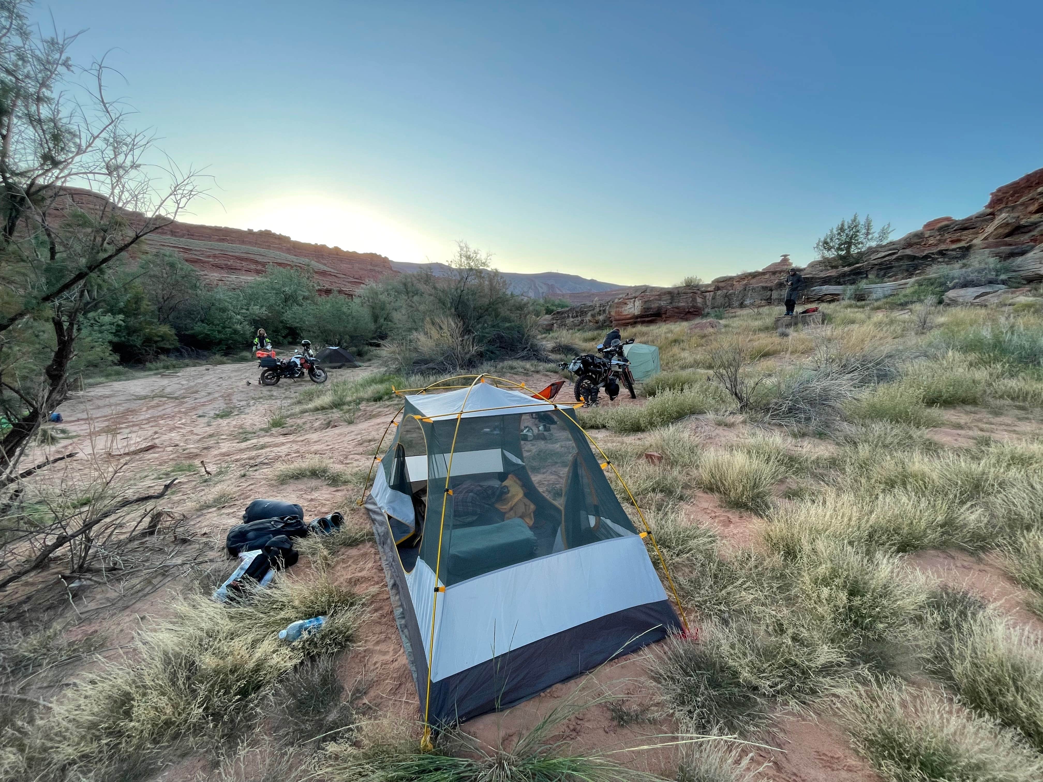 John R.'s photo of a dispersed camping area at Dispersed Mexican Hat Camping near Oljato-Monument Valley, UT