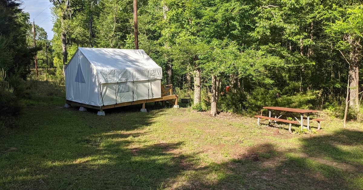 Tentrr State Park Site - Louisiana Chicot State Park - Site D - Single Camp