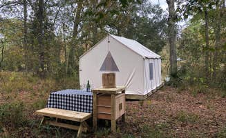 The Dyrt's photo at Tentrr State Park Site - Louisiana Fontainebleau State Park - Pond View G - Single Camp near Pearl River, LA