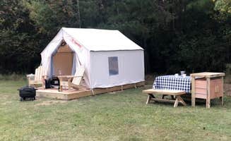 The Dyrt's photo at Tentrr State Park Site - Louisiana Fontainebleau State Park - Teepee Field B - Single Camp near New Orleans, LA