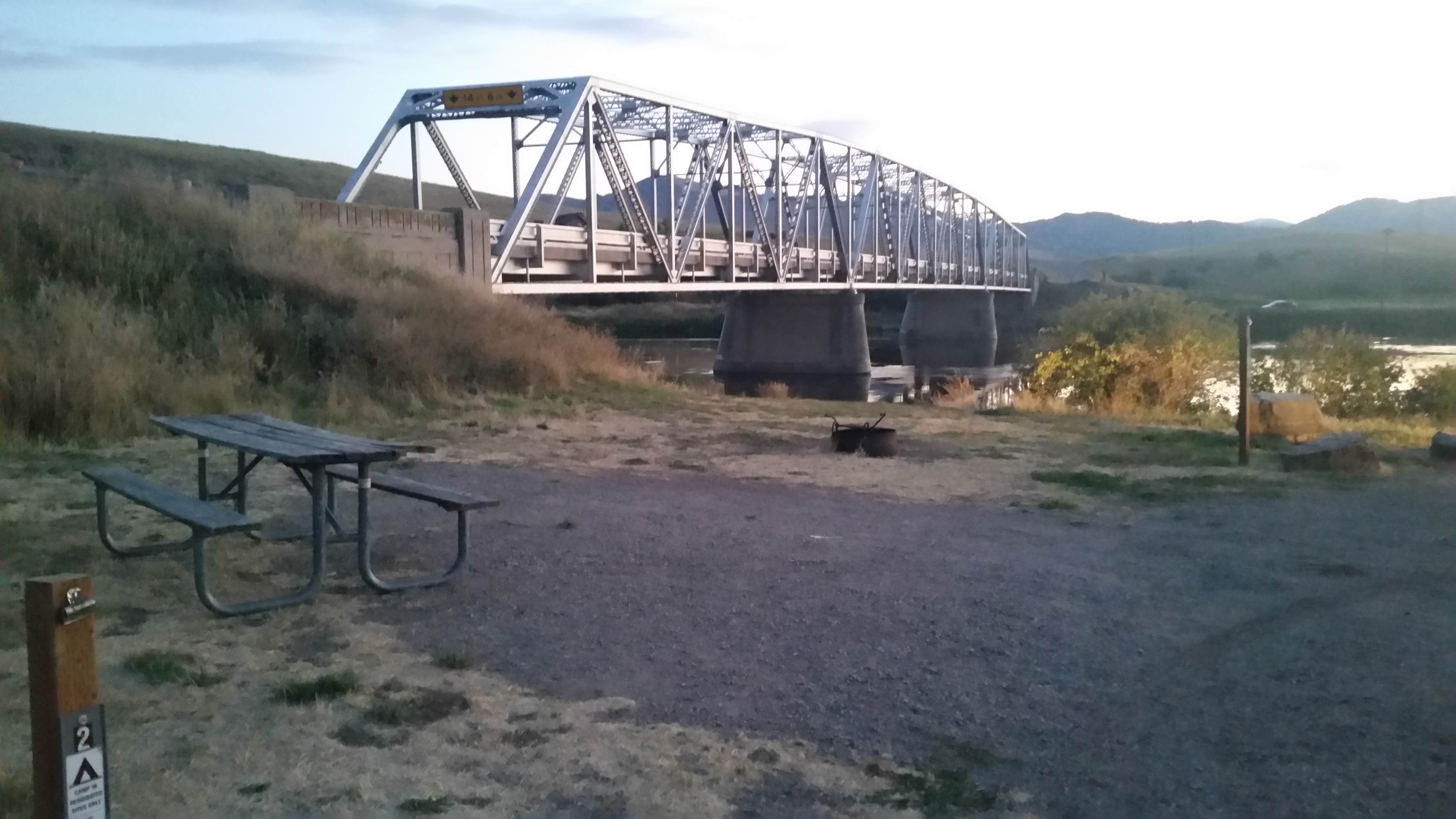 Camper submitted image from Wolf Creek Bridge - 4