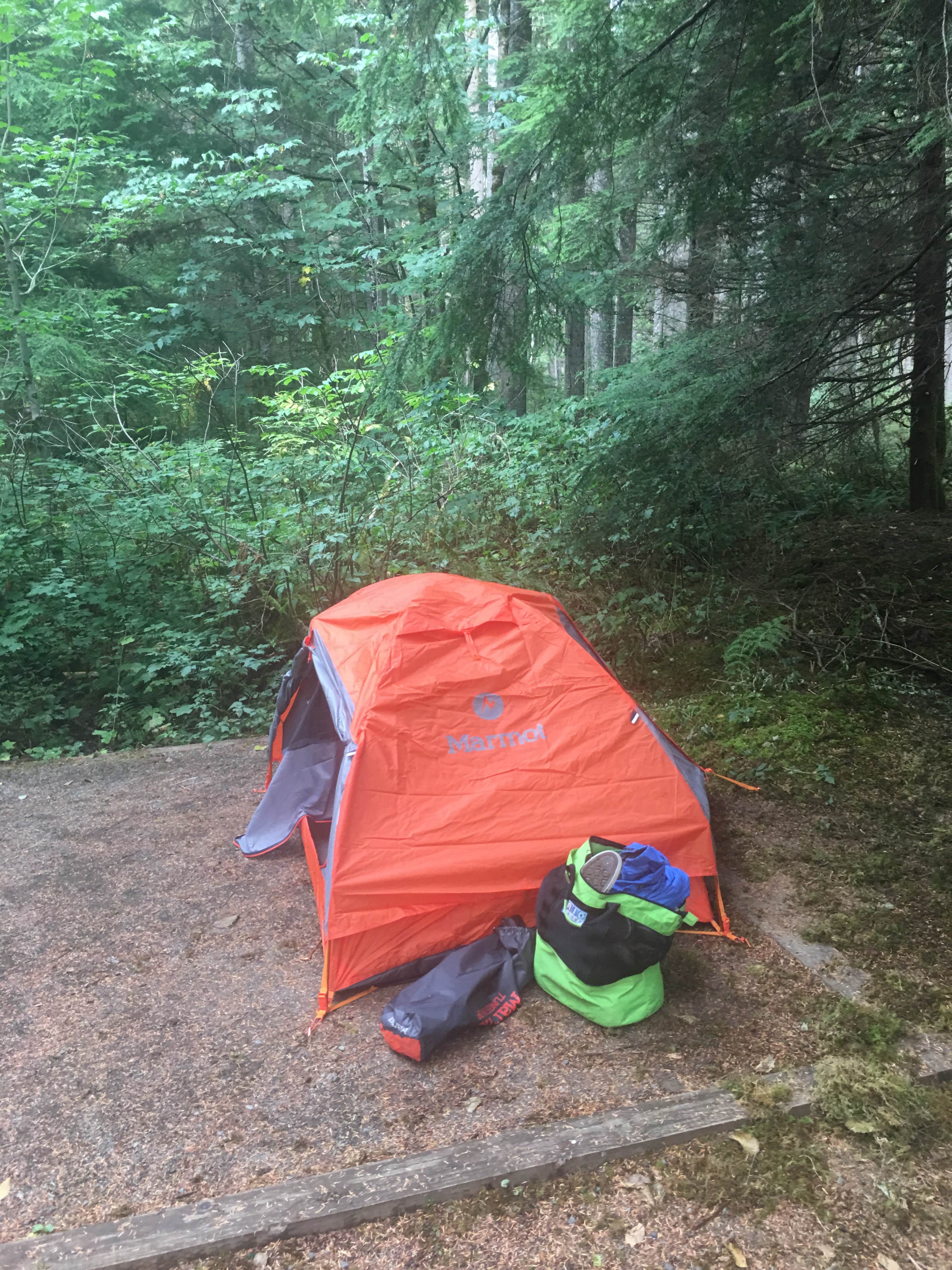 Camper-submitted photo at Middle Fork Campground near Snoqualmie Pass, WA