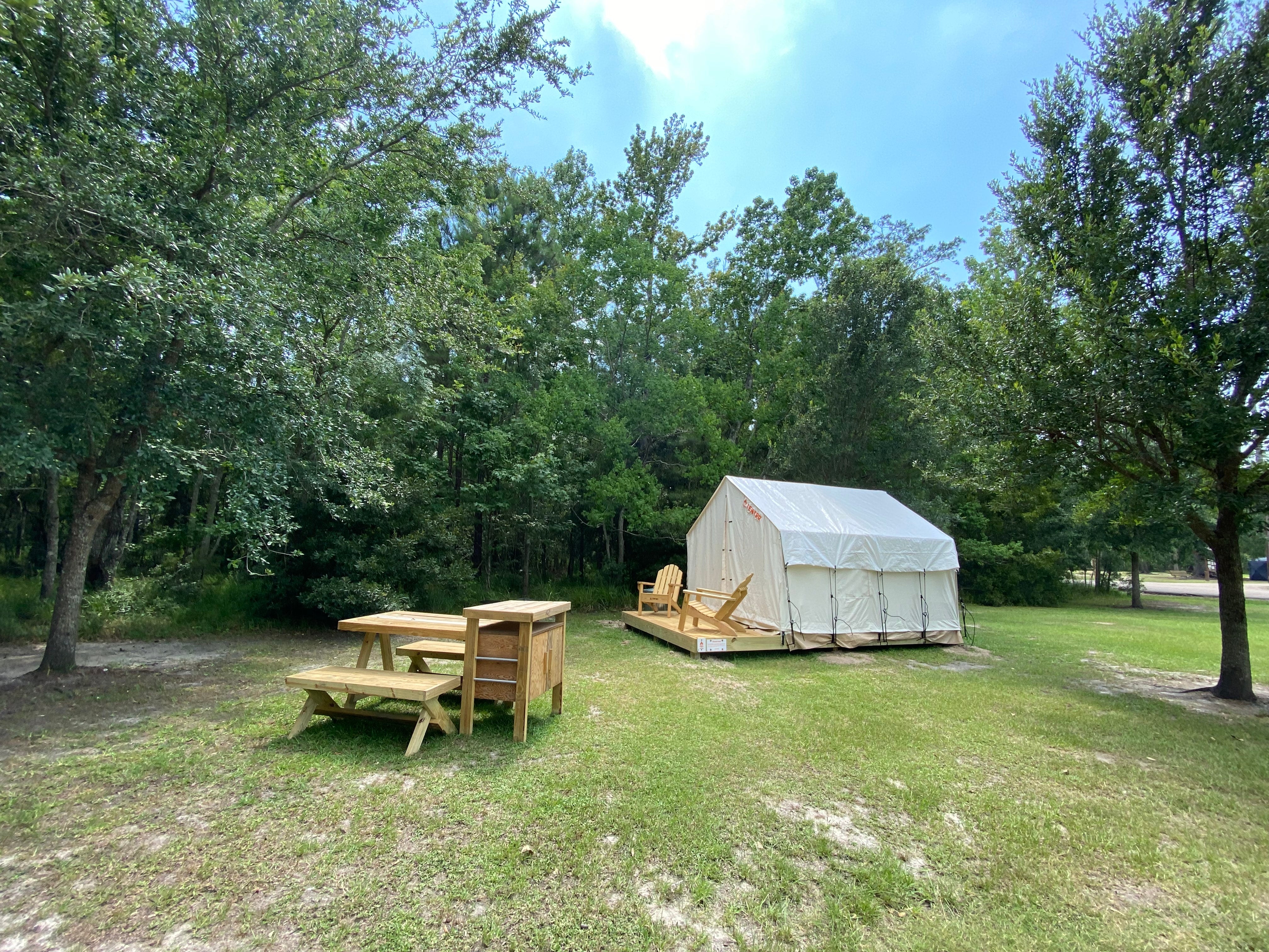 Camper submitted image from Tentrr State Park Site - Louisiana Fontainebleau State Park - Woodland L - Single Site - 2