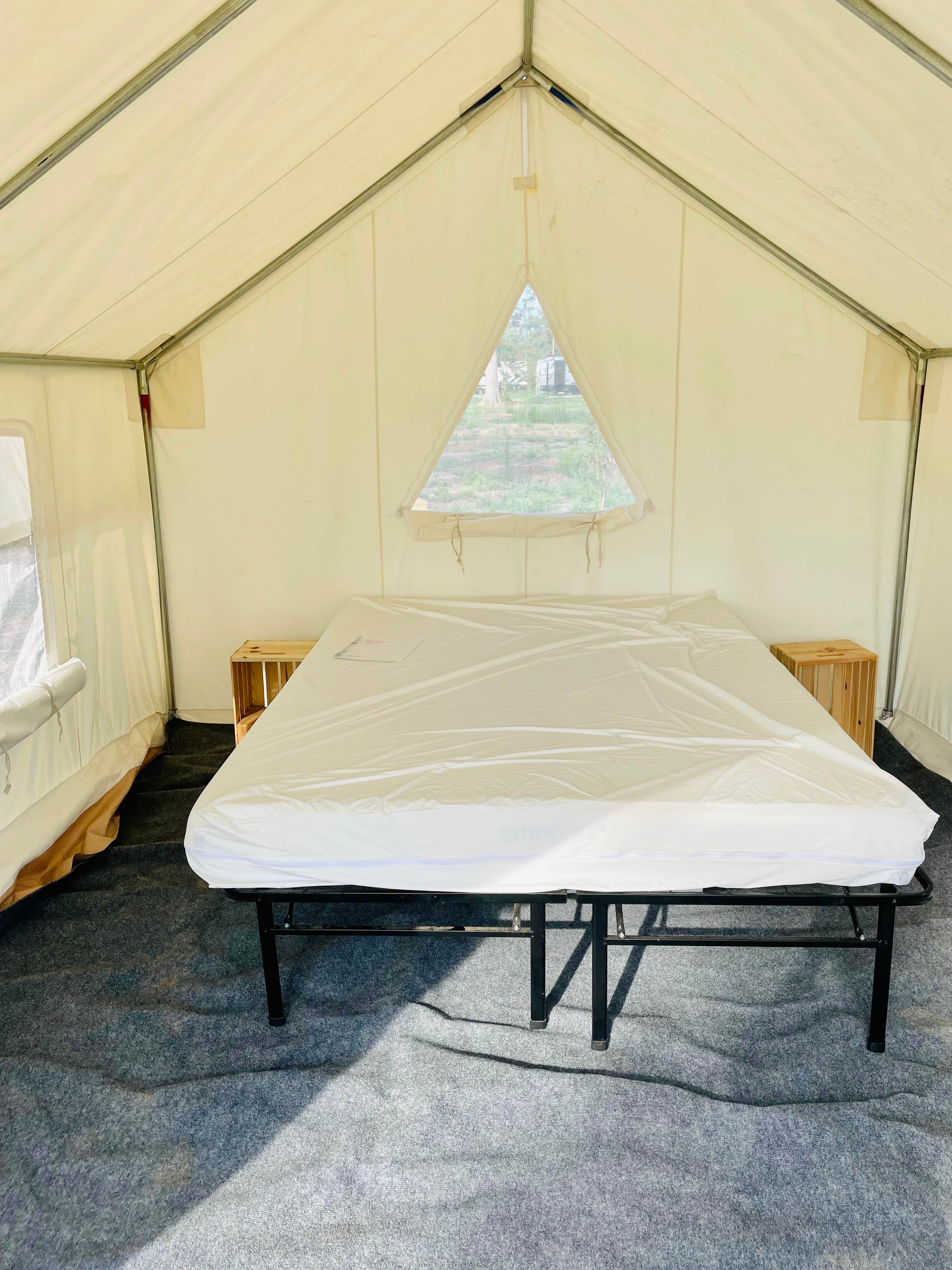 The Dyrt's photo at Tentrr State Park Site - Louisiana Sam Houston Jones State Park - Lagoon View E Single Camp near Orange, TX