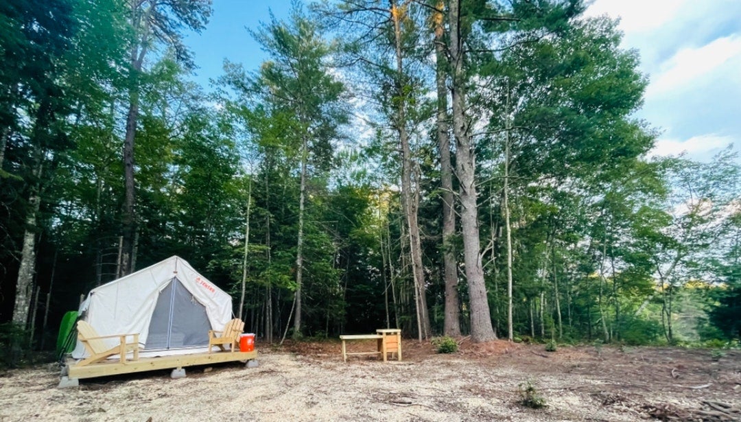 Camper submitted image from Tentrr Signature Site - Horseshoe River : Outlook - 2