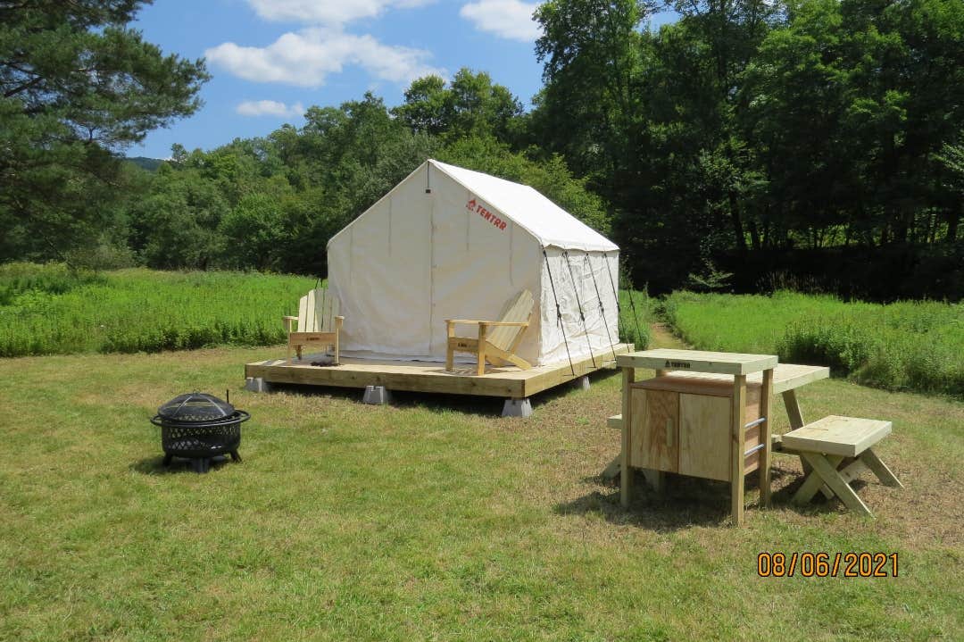 The Dyrt's photo at Tentrr Signature Site - Wolf Camp near Denver, NY