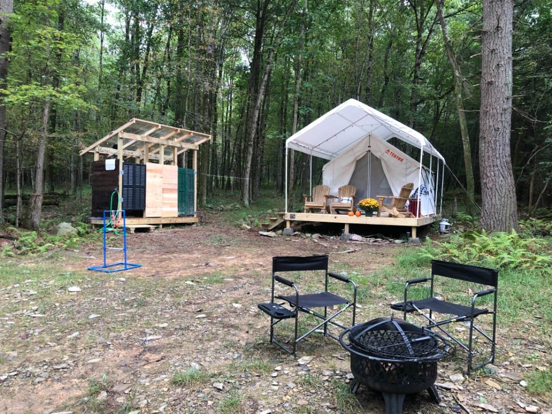 The Dyrt&#x27;s photo at Tentrr Signature Site - Serenity at Camp Temike near Slatington, PA