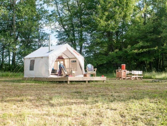 The Dyrt's photo at Tentrr Signature Site - Sean Billy Pond Hideaway near Mount Vision, NY