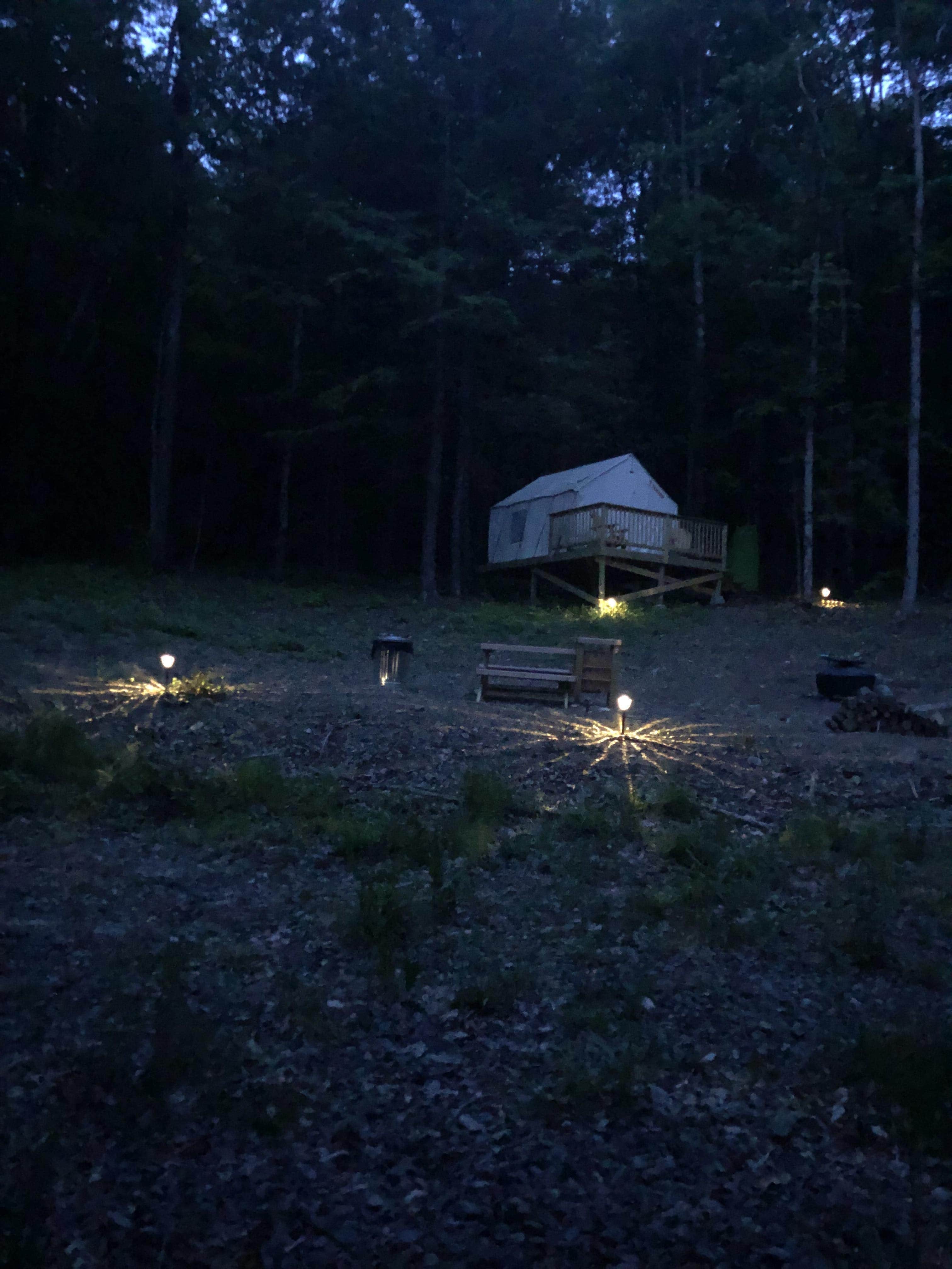 The Dyrt's photo at Tentrr Signature Site - Hart of the Woods near Brooktondale, NY