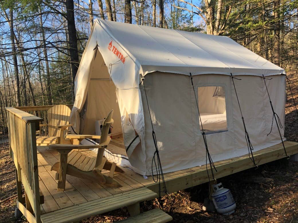 The Dyrt's photo at Tentrr Signature Site - Hart of the Woods near Candor, NY