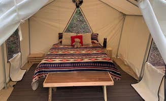 The Dyrt's photo at Tentrr Signature Site - River Breeze trout fishing Signature Site - Coleman Outfitted Site near Cherry Log, GA