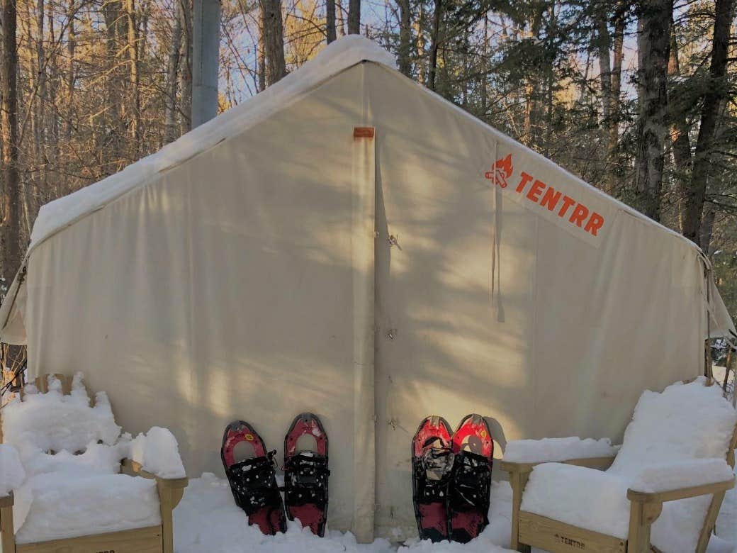 The Dyrt's photo at Tentrr Signature Site - Riverside Reflections. Peaceful Pines. near Hillsborough, NH