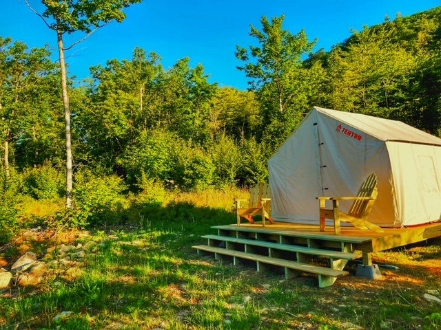 Camper submitted image from Tentrr Signature Site - Beulah's Star Gazing Site, Porter, Maine - 1