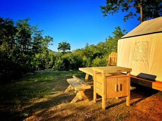 Camper submitted image from Tentrr Signature Site - Beulah's Star Gazing Site, Porter, Maine - 2