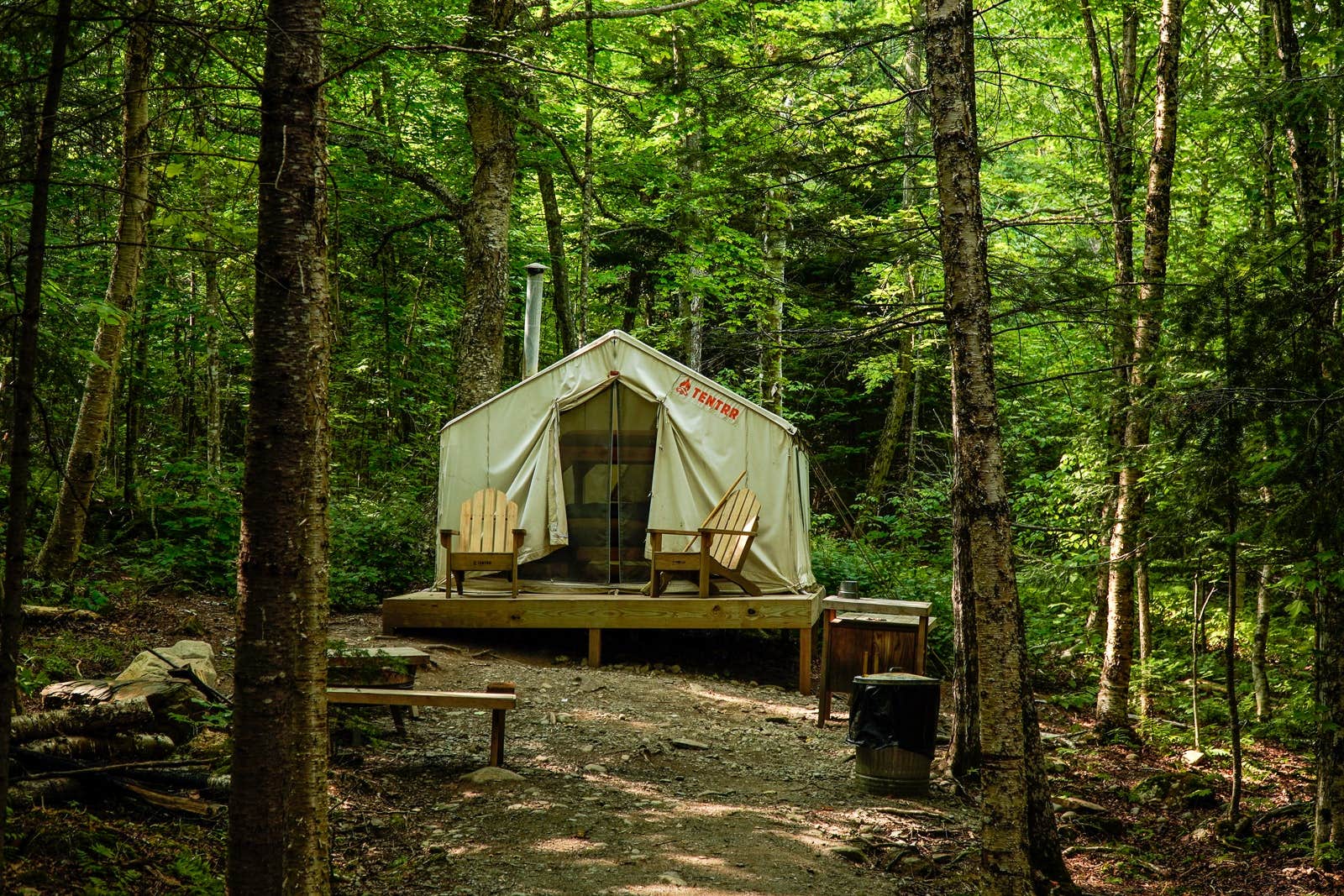 The Dyrt's photo at Tentrr State Park Site - Maine Rangeley Lake State Park -Lakeview - Single Camp near Carrabassett Valley, ME