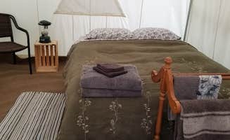 The Dyrt's photo of glamping accommodations at Tentrr Signature Site - Pastoral Paths at Little Farm Too near Delhi, NY
