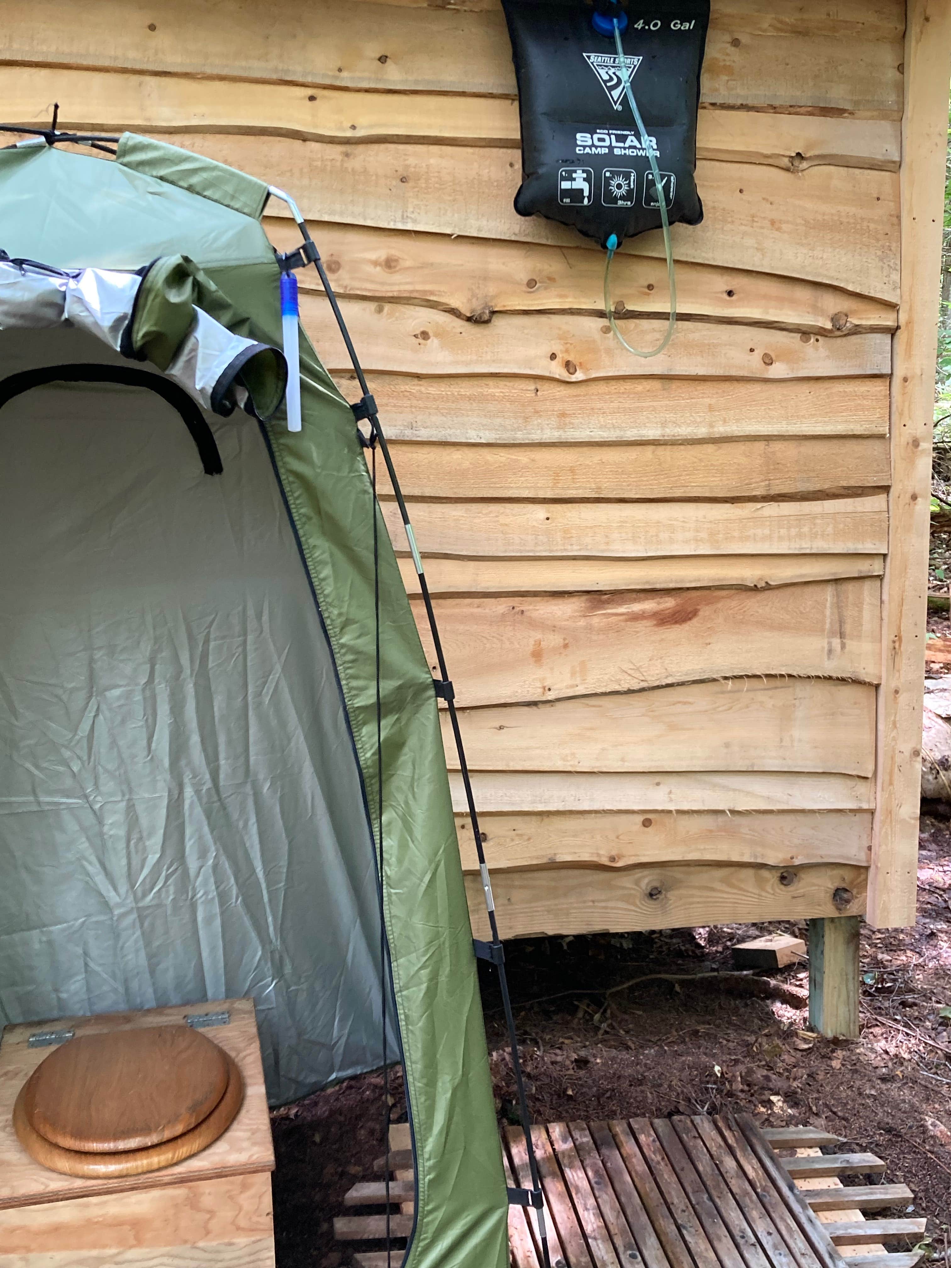 The Dyrt's photo at Tentrr Signature Site - Ohana Roots Camp at Sandy Pond, Forest Hideaway Site near Liberty, ME