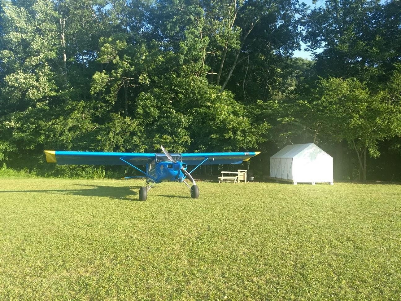 Camper submitted image from Tentrr Signature Site - Stearman - 1