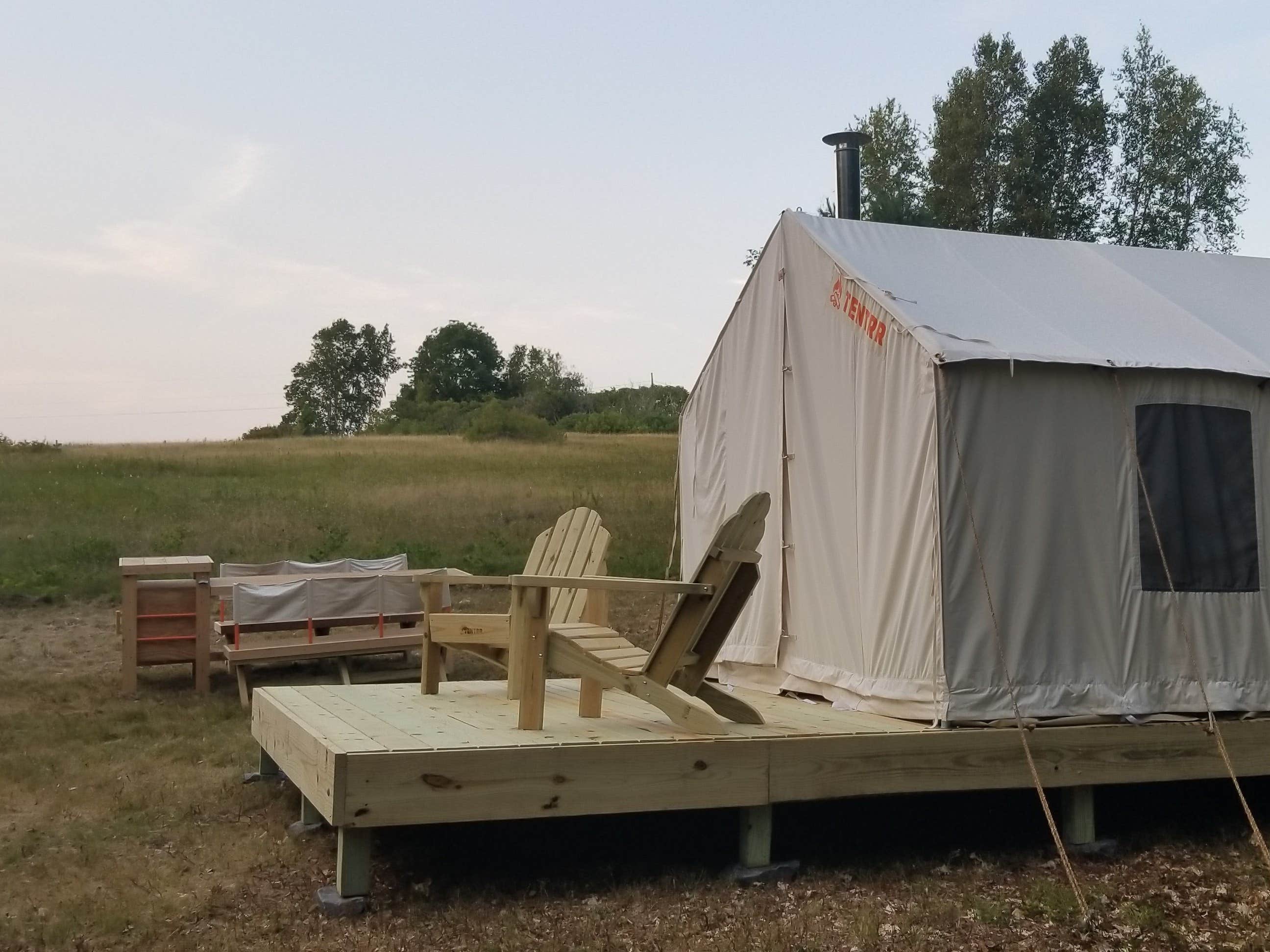 The Dyrt's photo at Tentrr Signature Site - Featherfoot Farm near Beddington, ME