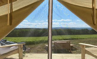 The Dyrt's photo at Tentrr Signature Site - Mt Otsego Sunrise Meadow near Burlington Flats, NY
